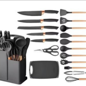 💥SET UTENSILIOS COSINA EN SILICONA X19