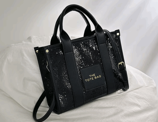 BOLSO MUJER TOTE BAG BRILLANTE - Imagen 2