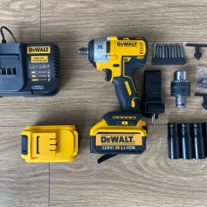 LLAVE DE IMPACTO 128V CON MANDRIL DEWALT