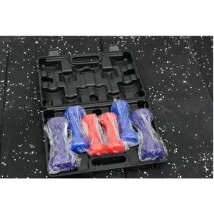 Set De Mancuernas Dama De Hule Caja