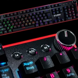 Teclado Mecanico gamer con luces RGB Pr