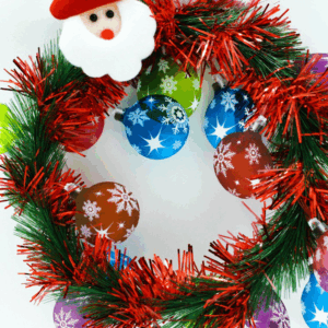 Corona Navideña 23cm