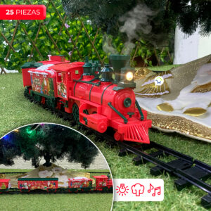 Tren Clasico 24 Pz Luces Sonido