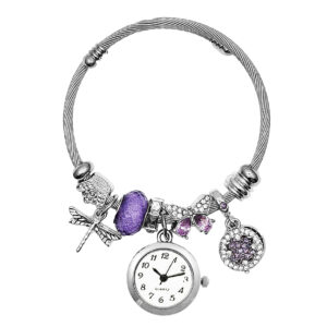Reloj Mujer Dama Pulsera Acero Libelula