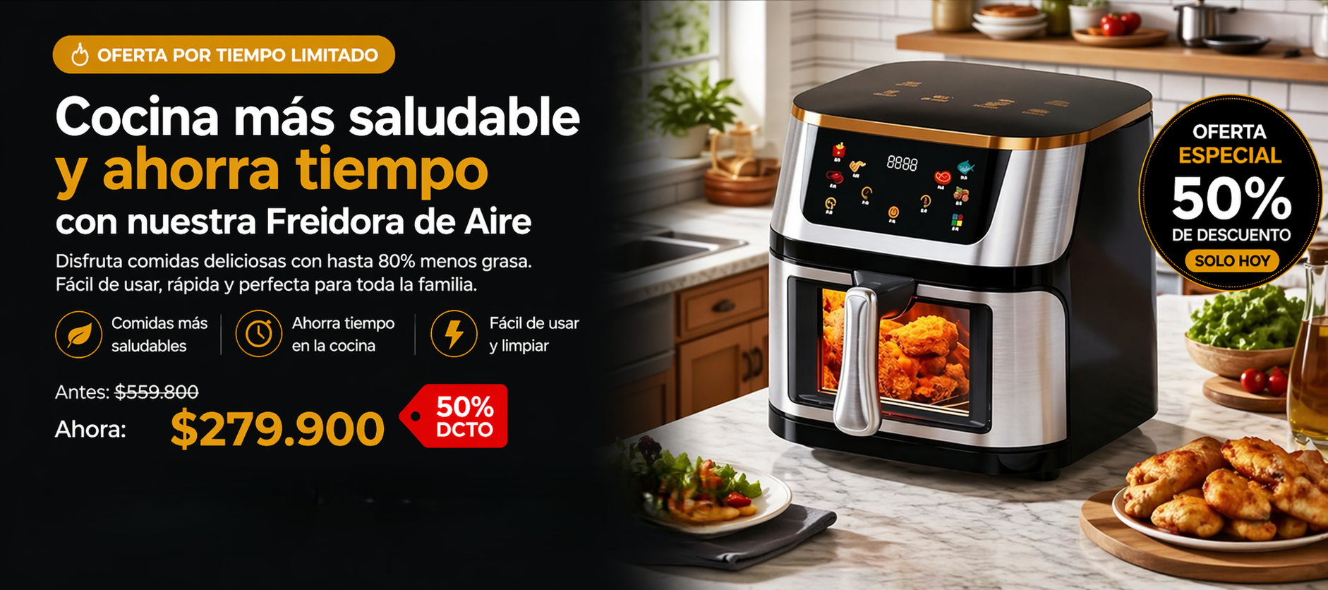 Freidora de aire - Oferta