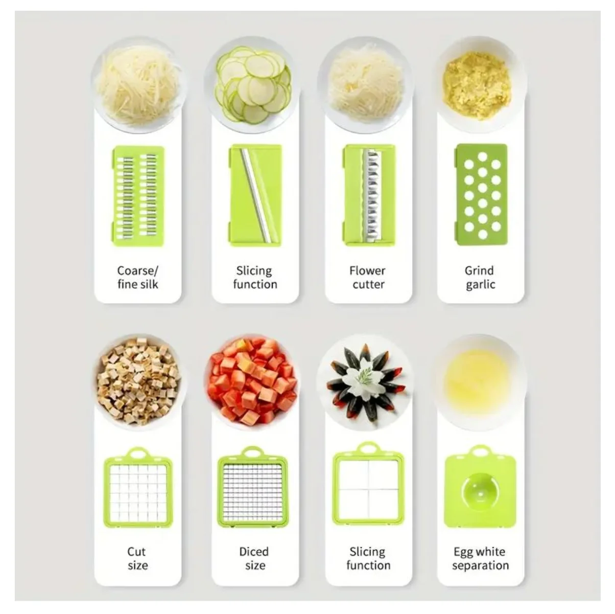 Picador de verduras Mandolina 28 en 1 - Imagen 6