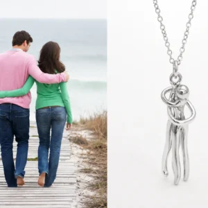 Collar Pareja Forever - Abrazo Eterno