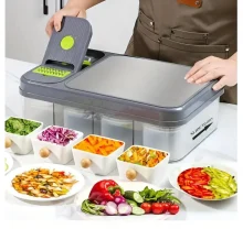 Cortador De Verduras Mandolina 28 En 1